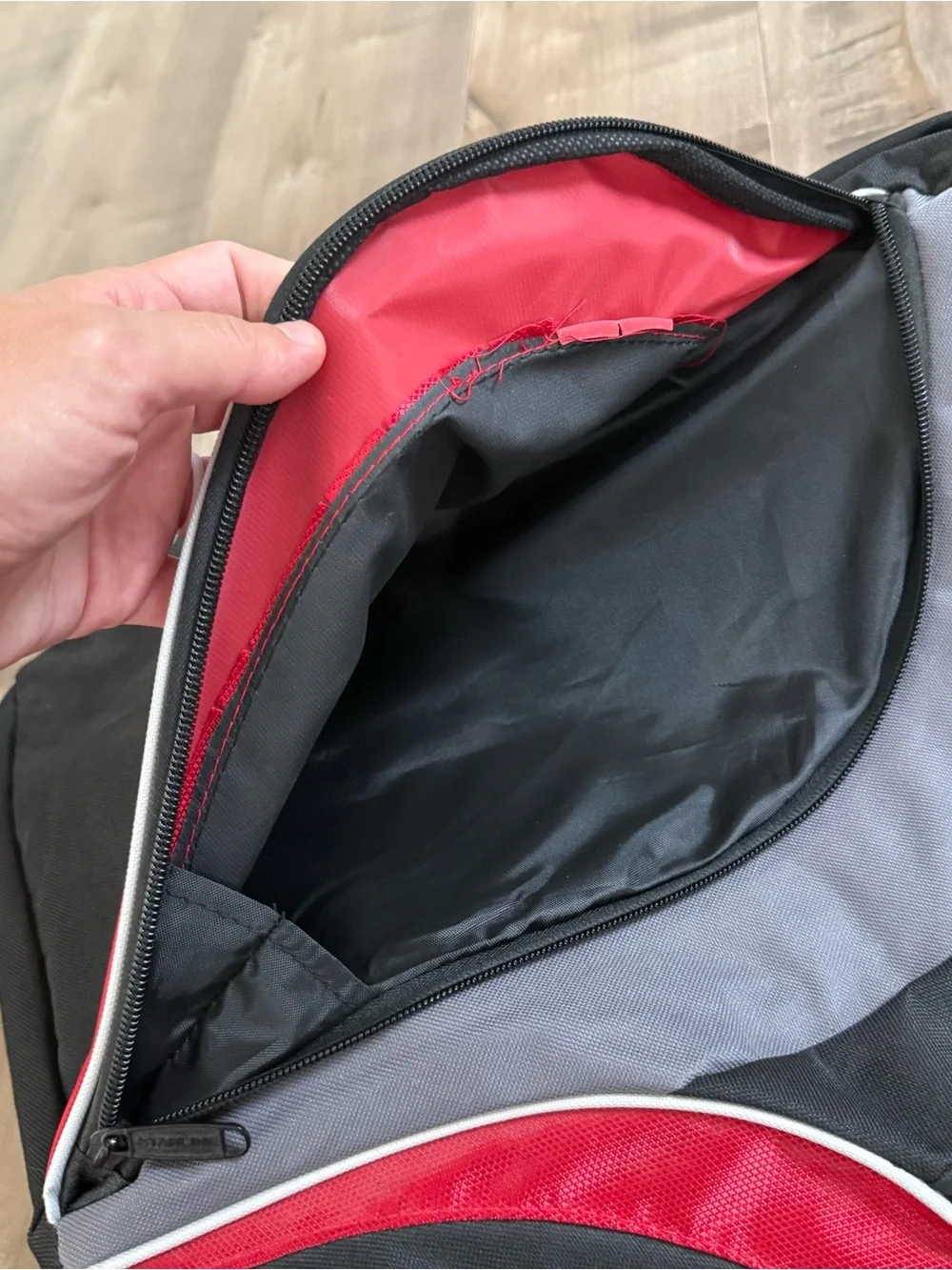 starline backpack red